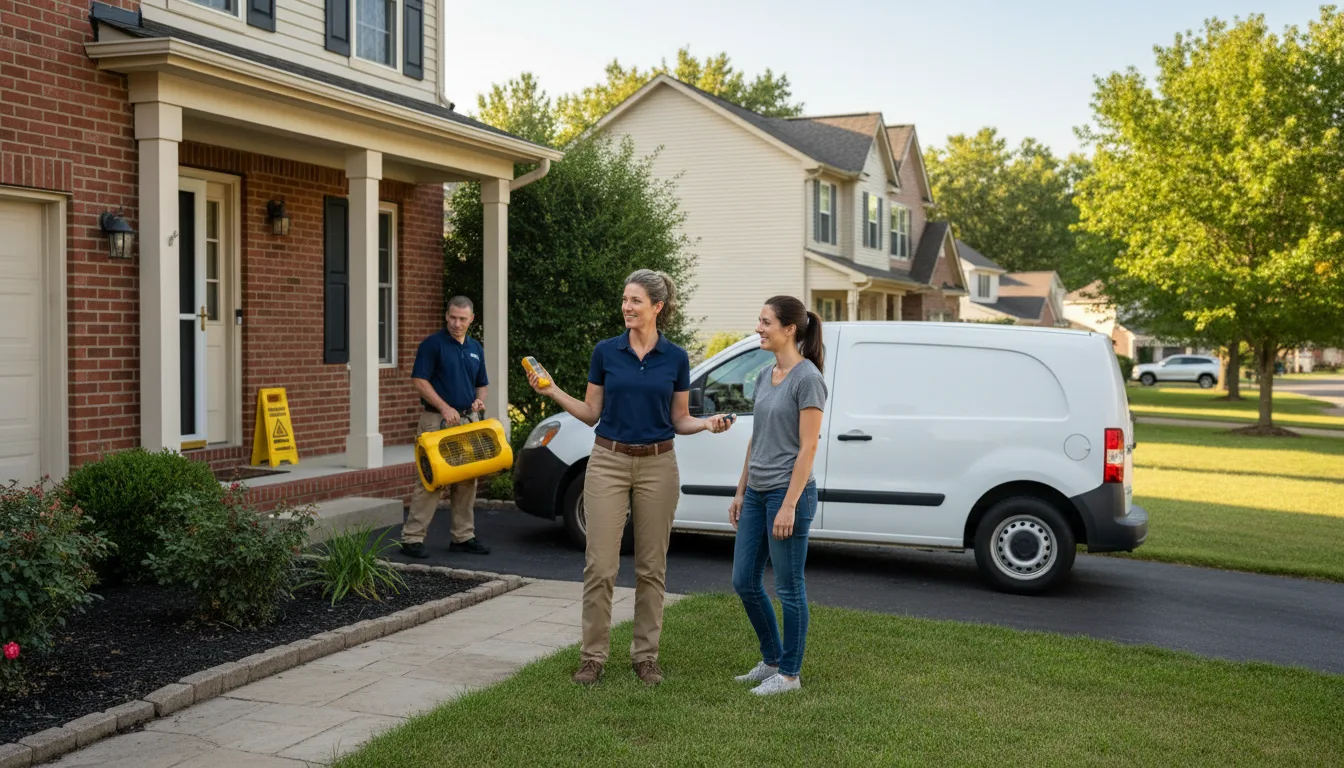 Water restoration image for Dehumidification And Cleanup Services in Afton, IA